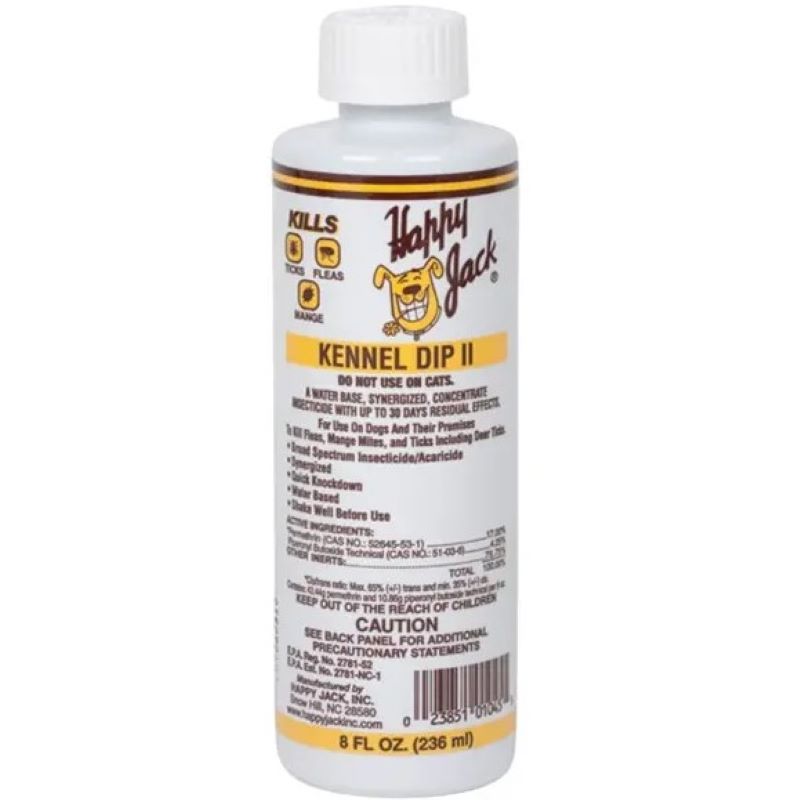 Happy Jack Kennel Dip II 8 oz