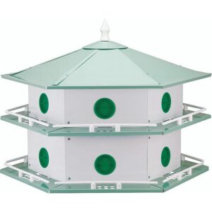 Heath Purple Martin House Bird Feeder 12 Port