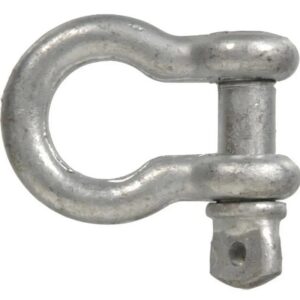 Hillman Galvanized Steel Anchor Shackle with Pin 0.5”