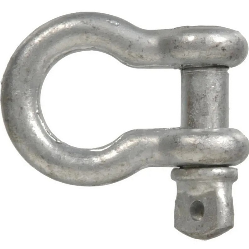 Hillman Galvanized Steel Anchor Shackle with Pin 0.5”