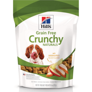 Hill's Natural Grain Free Crunchy Chicken & Apples Dog Treats 8 oz