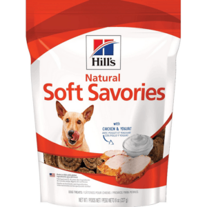 Hill's Natural Soft Savories Chicken & Yogurt Dog Treats 8 oz