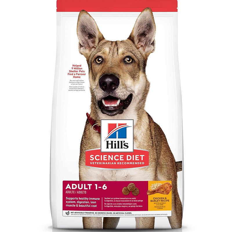 Hill’s Science Diet Chicken-Barley Adult Dog Food 35 lb