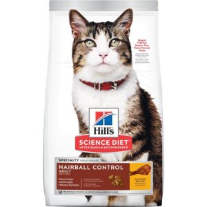 Hill's Science Diet Hairball Control Chicken Adult Cat Food 3.5 lb