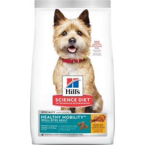 Hill's Science Diet Healthy Mobility Small Bites Chicken Meal/Barley/Brown Rice Dog Food 4 lb