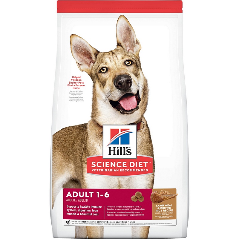 Hill's Science Diet Lamb Meal/Brown Rice Adult Dog Food 15.5 lb