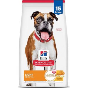 Hill's Science Diet Light Chicken Meal/Barley Adult Dog Food 15 lb