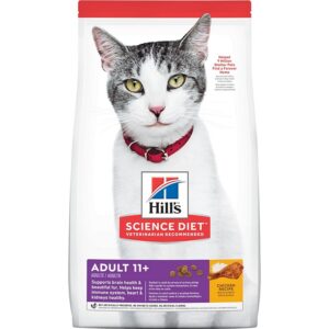 Hill's Science Diet Senior 11+ Chicken Cat Food 7 lb