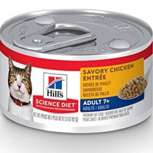 Hill's Science Diet Senior Chicken Canned Cat Food 2.9 oz