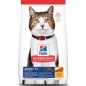 Hill's Science Diet Senior Chicken Cat Food 7 lb
