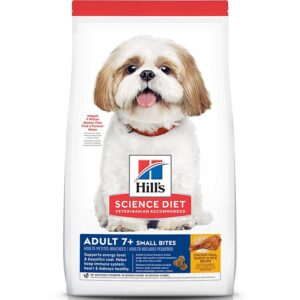 Hill’s Science Diet Senior Small Bites Chicken Meal-Barley-Brown Rice Dog Food 33 lb