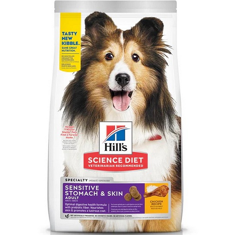 Hill's Science Diet Sensitive Stomach/Skin Chicken Adult Dog Food 15.5 lb