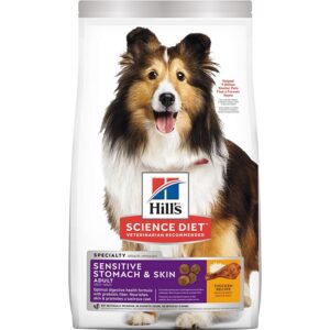 Hill's Science Diet Sensitive Stomach/Skin Chicken Adult Dog Food 4 lb