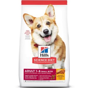 Hill's Science Diet Small Bites Chicken/Barley Dog Food 15 lb