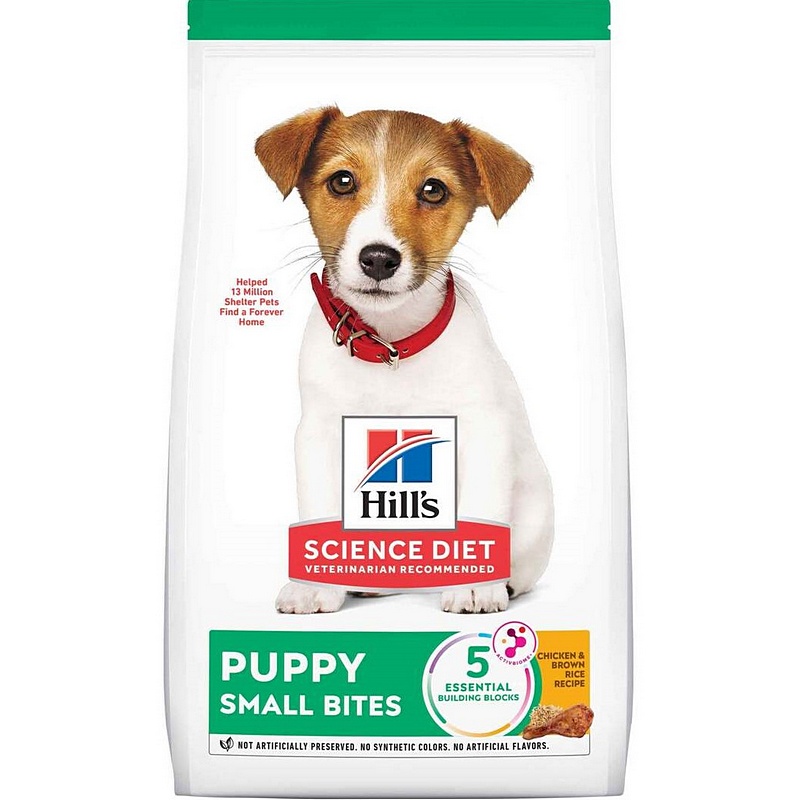Hill's Science Diet Small Bites Chicken Meal/Barley Puppy Food 15.5 lb