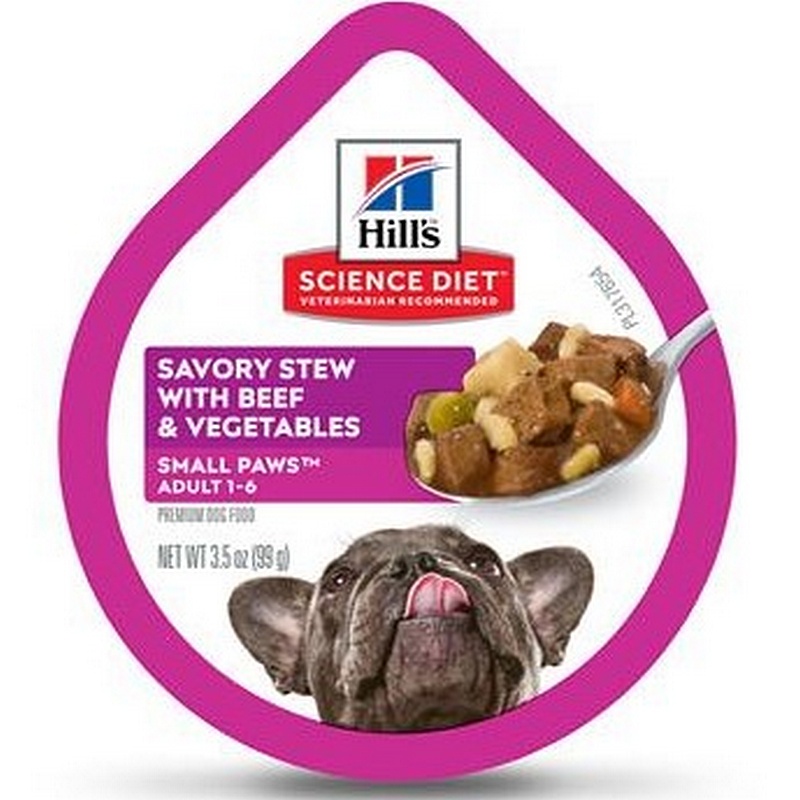 Hill’s Science Diet Small Paws Chicken-Vegetable Stew Canned Dog Food 3.5 oz