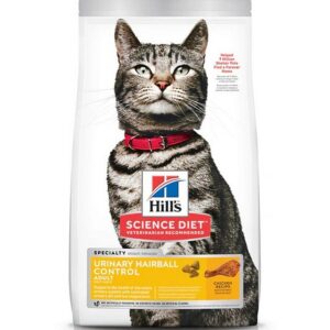 Hill's Science Diet Urinary & Hairball Chicken Adult Cat Food 3.5 lb