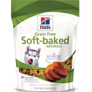 Hill's Soft Baked Naturals Beef Sweet Potato Dog Treats 8 oz