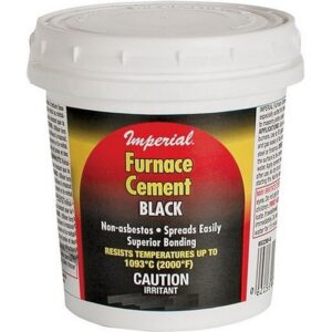 Imperial Black Wood Furnace Cement 32 oz