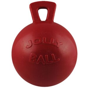 Jolly Pet Tug N Toss Red Dog Toy 6 in