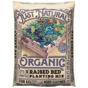Just Natural Organic Raised Bed Soil 1.5 cu ft