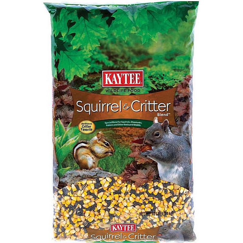Kaytee Squirrel Critter Assorted Corn Food 10 lb