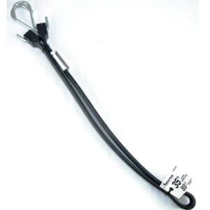Keeper Black Rubber Tarp Strap 31”