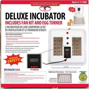 Little Giant Deluxe Digital Incubator with Egg Turner