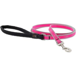 Lupine Pink Diamond Reflective Dog Leash 4'
