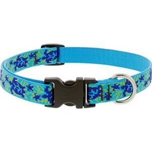Lupine Turtle Reef Dog Collar 13"-22"