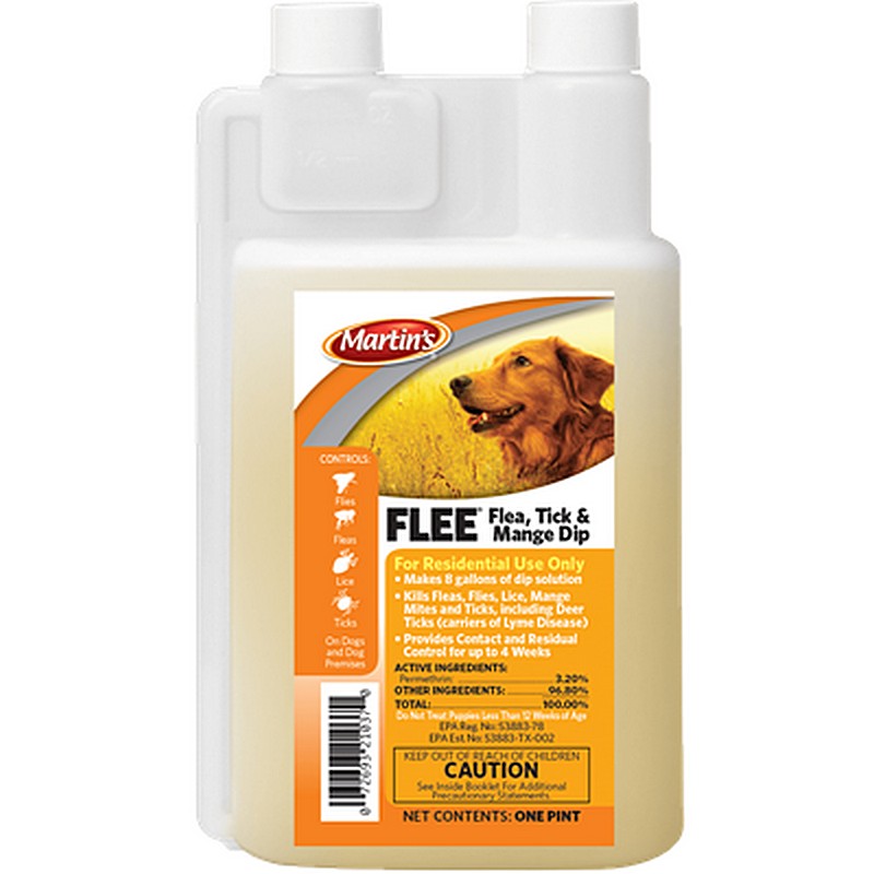 Matins Flea Tick Mange Dip 16 oz