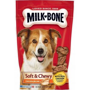 Milk Bone Soft & Chewy Chicken Dog Biscuits 5.6 oz