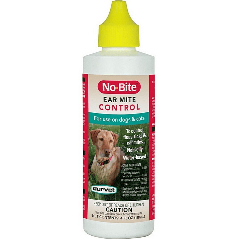 No Bite Ear Mite Control 4 oz for dogs & cats