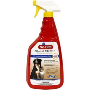 No Bite Flea Tick Mist 32oz for dogs & cats