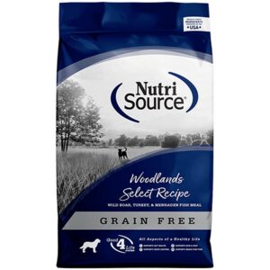 NutriSource Grain Free Woodlands Dog Food 5 lb