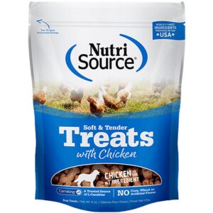 NutriSource Soft Tender Chicken Dog Treats 6 oz