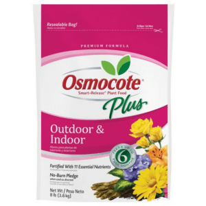 Osmocote Smart-Release Plus Outdoor Indoor Granules Plant Food 8 lb