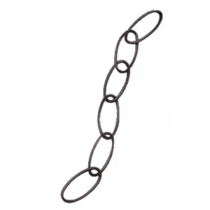 Panacea Black Steel Sturdy Extender Chain 36 in