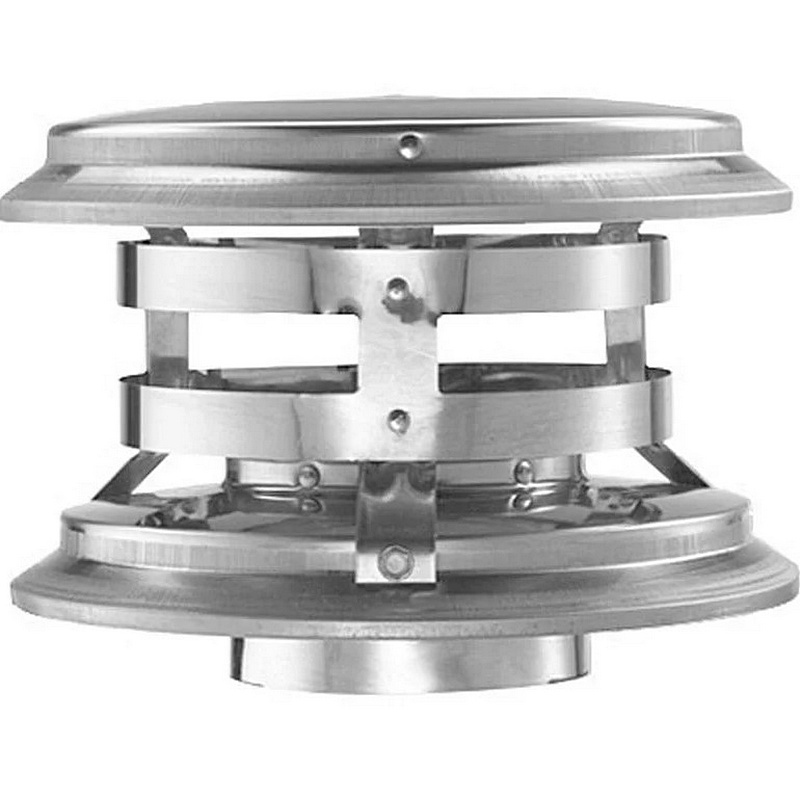 Pellet Stove 4 in Vertical Cap