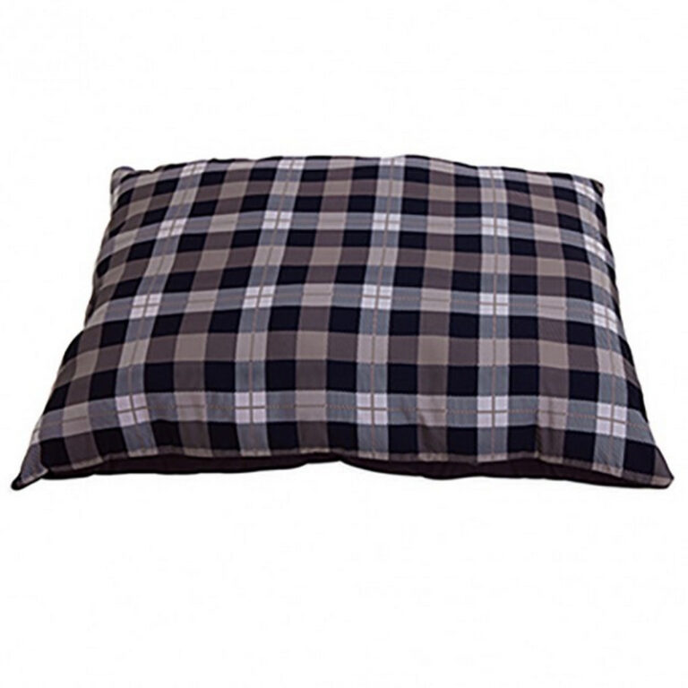 Petmate Aspen Plaid Pet Bed Black