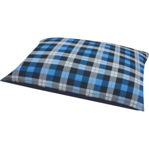 Petmate Aspen Plaid Pet Bed Blue