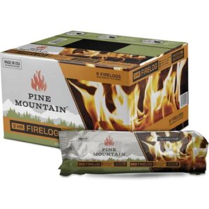 Pine Mountain 3 Hour Fire Logs 6 Ct Wood Fireplace