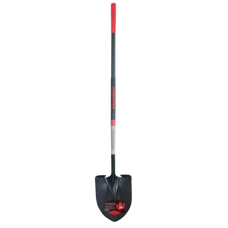 Razor-Back SuperSocket Steel Round Digging Shovel Fiberglass Handle 62.25 in