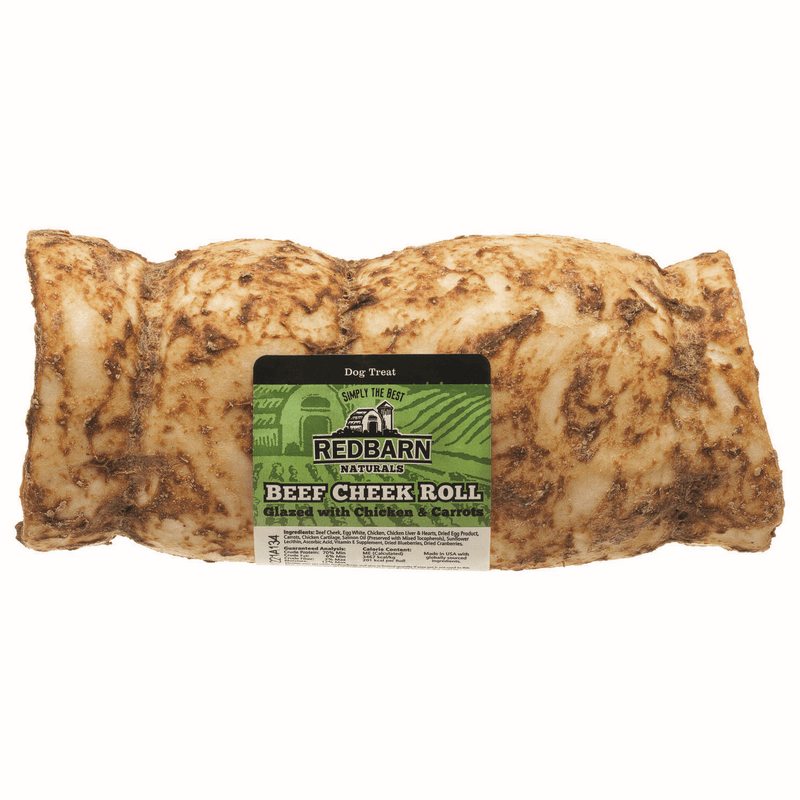 Redbarn Small Medium Grain Free Beef Cheek Dog Chews