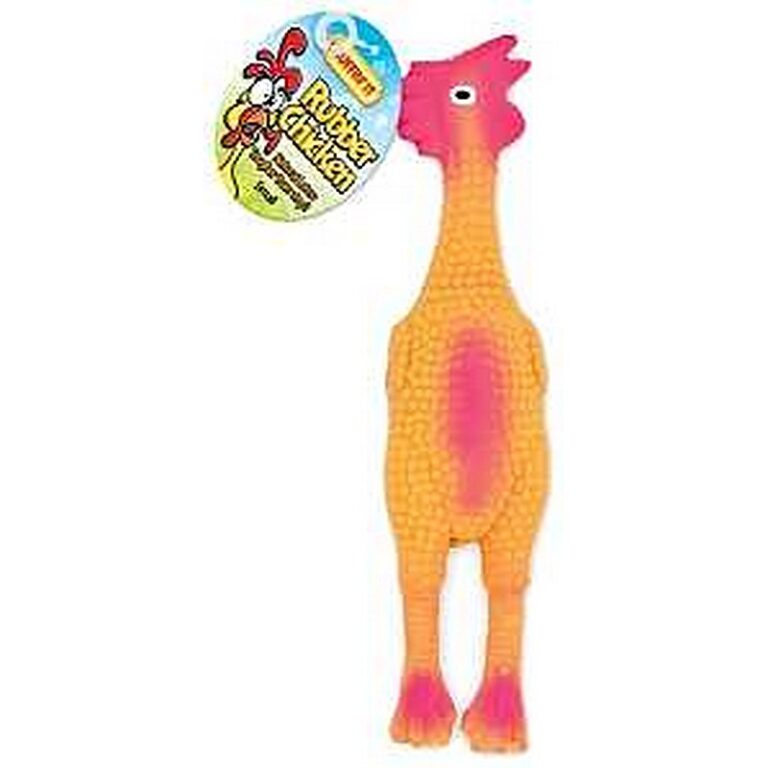 Ruffin'It Rubber Chicken Dog Toys