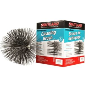 Rutland Chimney Brush 6 in Round Wood Fireplace