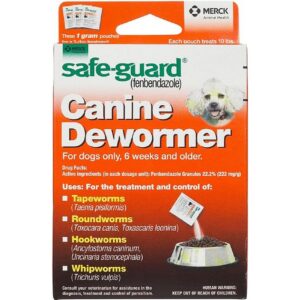 Safe Guard Canine Dewormer 1g
