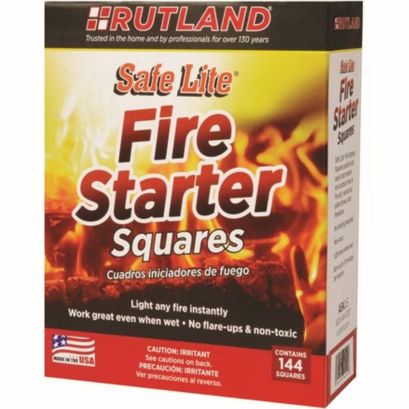 Safelite Fire Starter 144 Ct Wood Fireplace