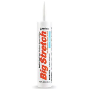 Sashco Big Stretch White Acrylic Caulk 10.5 oz
