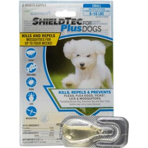 ShieldTec Plus Flea Tick for Dogs 5 to 15 lb 3Ct